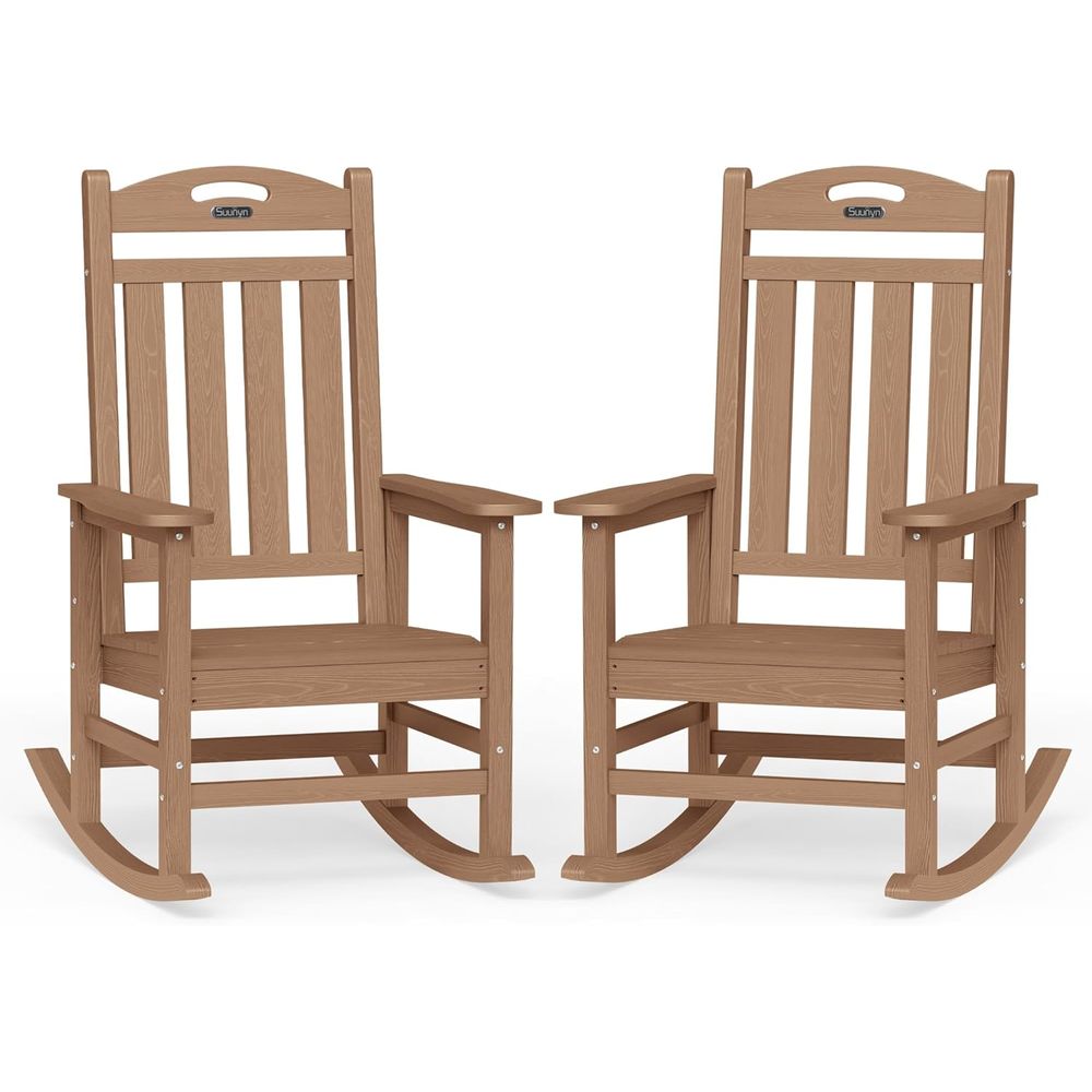 Outdoor Furniture Ofo - เก้าอี้โยกกลางแจ้ง t o 2, เก้าอี้โยก HDPE