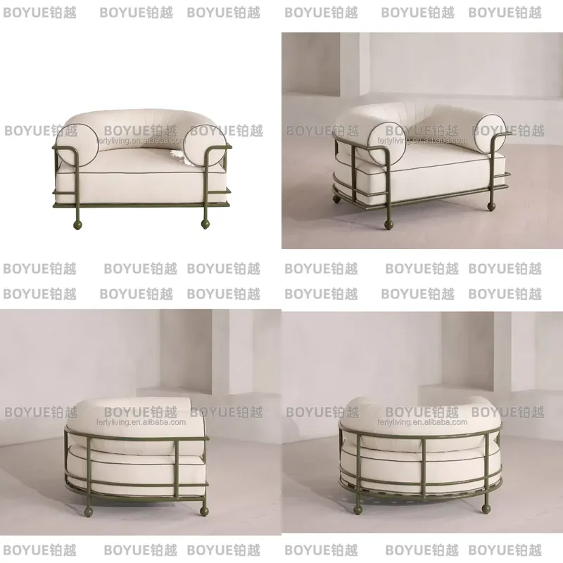 Outdoor Furniture Quick Dry - เก้าอี้พักผ่อนกลางแจ้งอลูมิเนียมทันสมัย Ferly พร้อมเบาะกันน้ำแห้งเร็ว ทนทาน เป็นมิตรต่อสิ่งแวดล้อม เหมาะสำหรับลานบ้านและสนามหญ้า