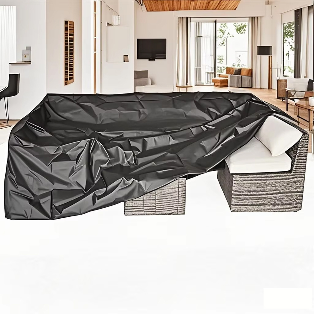 Outdoor Furniture Patio - ผ้าคลุมกันน้ำสำหรับเฟอร์นิเจอร์สวนลานกลางแจ้ง, ผ้าคลุมโต๊ะกันฝนและหิมะ, ผ้าคลุมโต๊ะโซฟากันฝุ่น, เหมาะสำหรับหลายขนาด