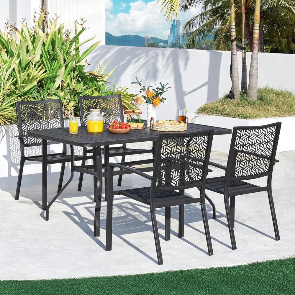 ชุดเก้าอี้รับประทานอาหารกลางแจ - Outdoor Furniture Ofo บทวิจารณ์และราคา