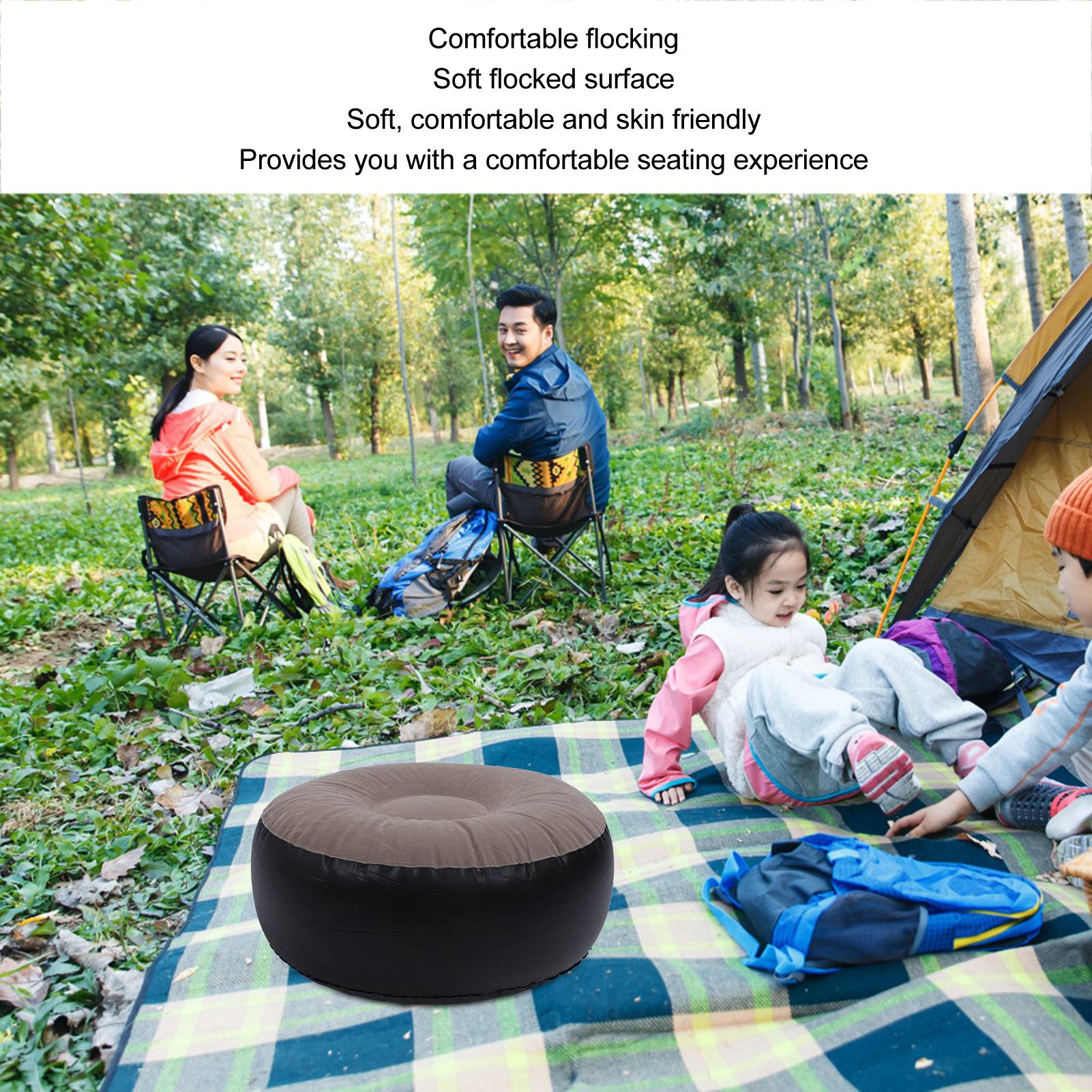 เก้าอี้พองลมแบบพกพา น้ำหนักเบา - Outdoor Furniture Designer บทวิจารณ์และราคา