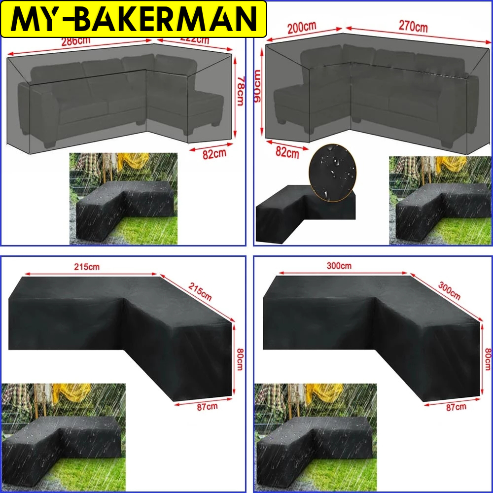 เฟอร์นิเจอร์รูปตัว L ผ้าคลุมกั - Outdoor Furniture Paint บทวิจารณ์และราคา