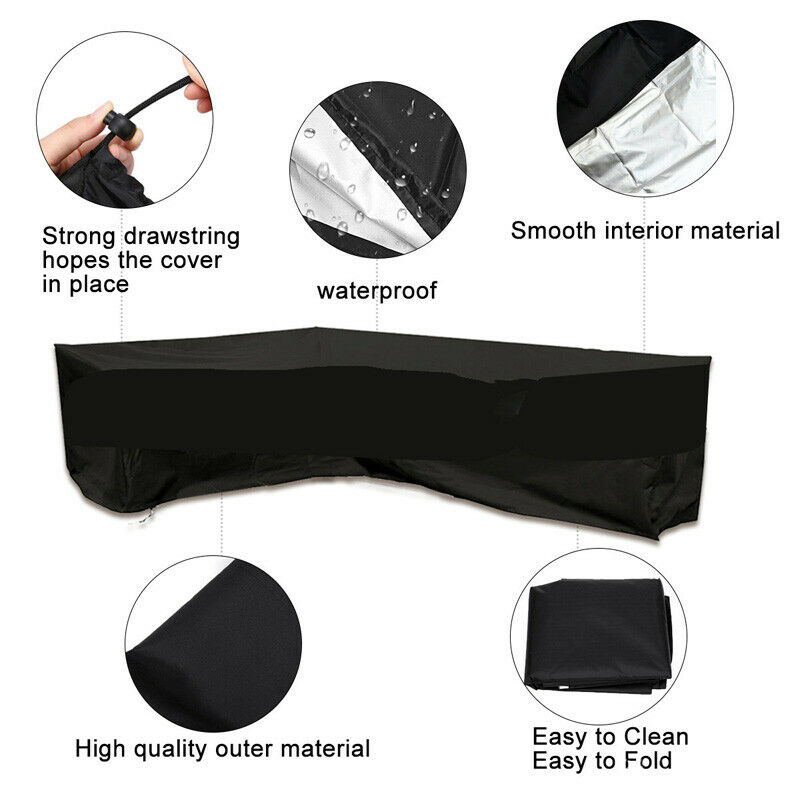 เฟอร์นิเจอร์รูปตัว L ผ้าคลุมกั - Outdoor Furniture Paint บทวิจารณ์และราคา