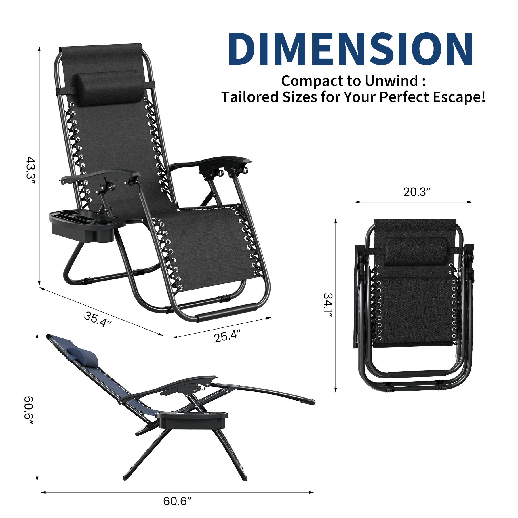 ชุดเก้าอี้พักผ่อนปรับเอนได้แบบ - Outdoor Furniture Quick Dry บทวิจารณ์และราคา