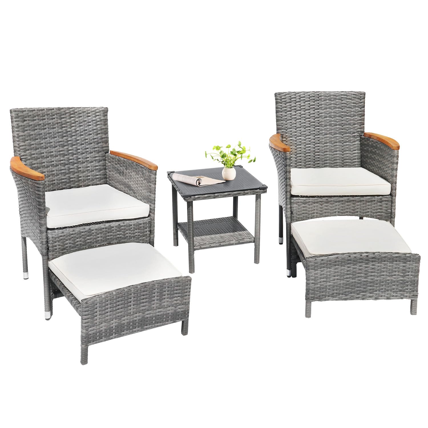 ชุดเฟอร์นิเจอร์สนามกลางแจ้ง 5  - Outdoor Furniture Ofo บทวิจารณ์และราคา
