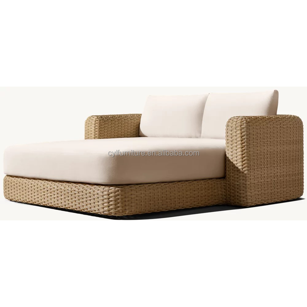 เตียงนอนกลางแจ้งสไตล์โมเดิร์นท - Outdoor Furniture Quick Dry บทวิจารณ์และราคา