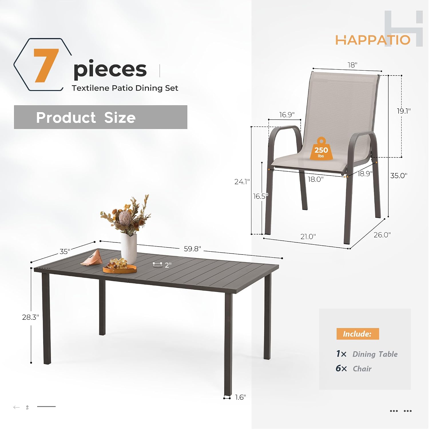 ชุดโต๊ะรับประทานอาหารกลางแจ้ง, - Outdoor Furniture Quick Dry บทวิจารณ์และราคา