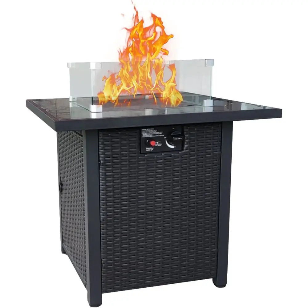ชุดเฟอร์นิเจอร์หวายสำหรับลานกล - Outdoor Furniture Set With Fire Pit บทวิจารณ์และราคา