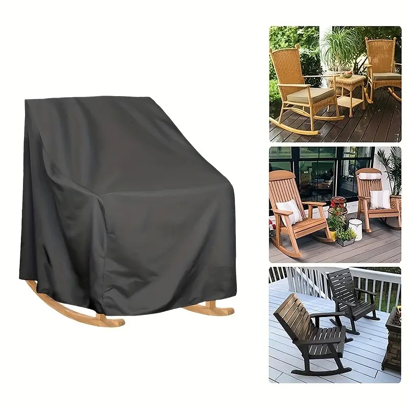 ผ้าคลุมเก้าอี้โยกกลางแจ้งแบบผ้ - Outdoor Furniture Patio บทวิจารณ์และราคา