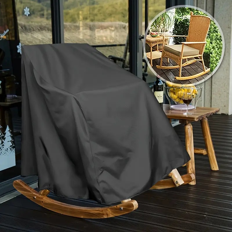 ผ้าคลุมเก้าอี้โยกกลางแจ้งแบบผ้ - Outdoor Furniture Patio บทวิจารณ์และราคา