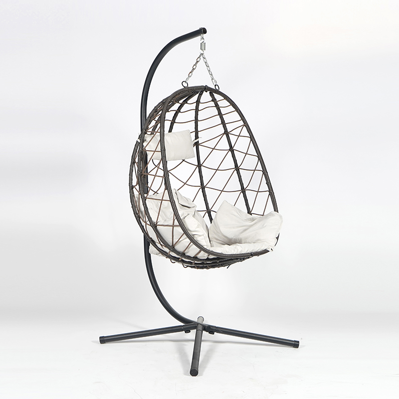 เก้าอี้สวิงโลหะสไตล์โมเดิร์นฟา - Outdoor Furniture Quick Dry บทวิจารณ์และราคา