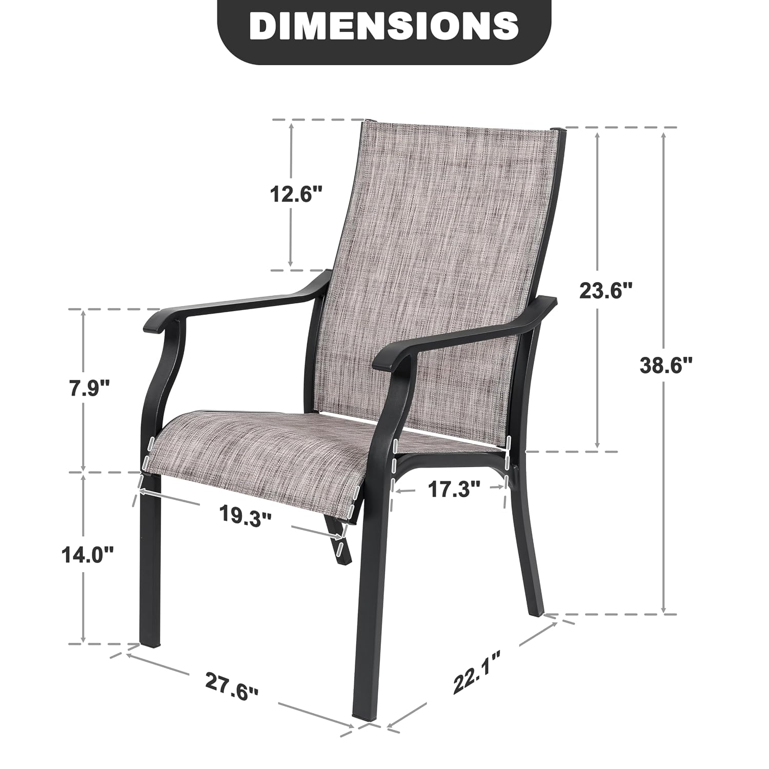 เก้าอี้รับประทานอาหารกลางแจ้ง  - Outdoor Furniture Quick Dry บทวิจารณ์และราคา