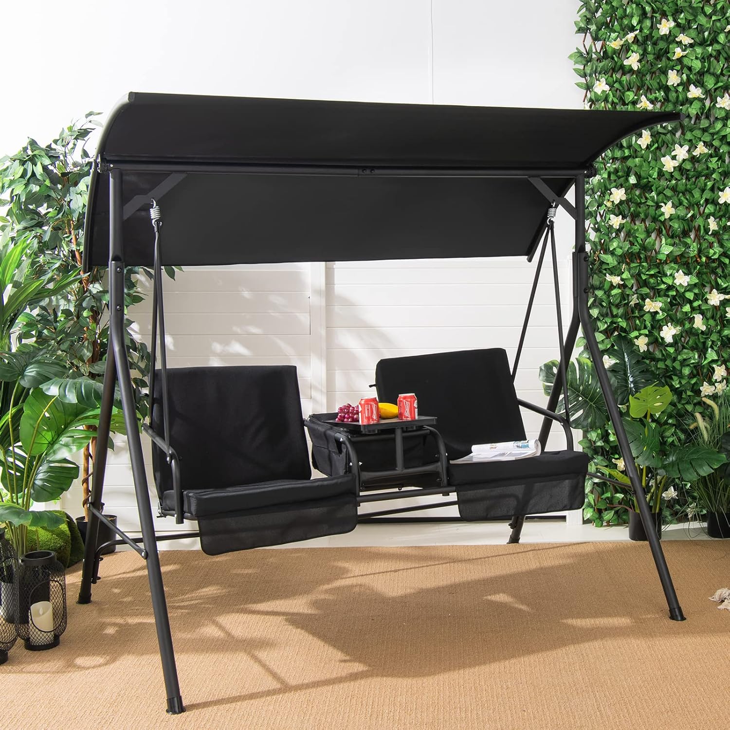 ชิงช้าสำหรับ 2 คน, ชิงช้ากลางแ - Outdoor Furniture Ofo บทวิจารณ์และราคา