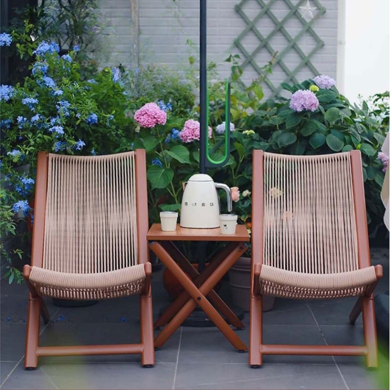เก้าอี้พักผ่อนกลางแจ้งหวายสาน  - Outdoor Furniture Paint บทวิจารณ์และราคา