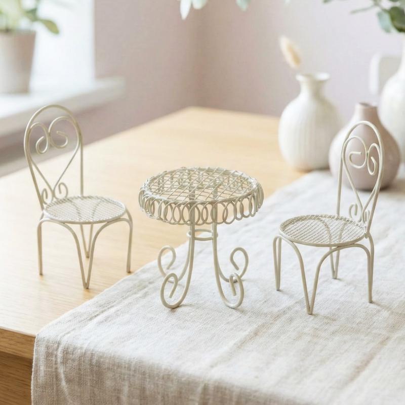 1/3 ชิ้น ของตกแต่งสวนบ้านตุ๊กต - Outdoor Furniture Designer บทวิจารณ์และราคา