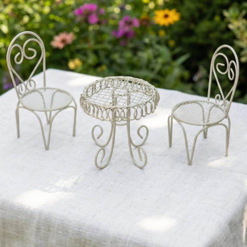 1/3 ชิ้น ของตกแต่งสวนบ้านตุ๊กต - Outdoor Furniture Designer บทวิจารณ์และราคา