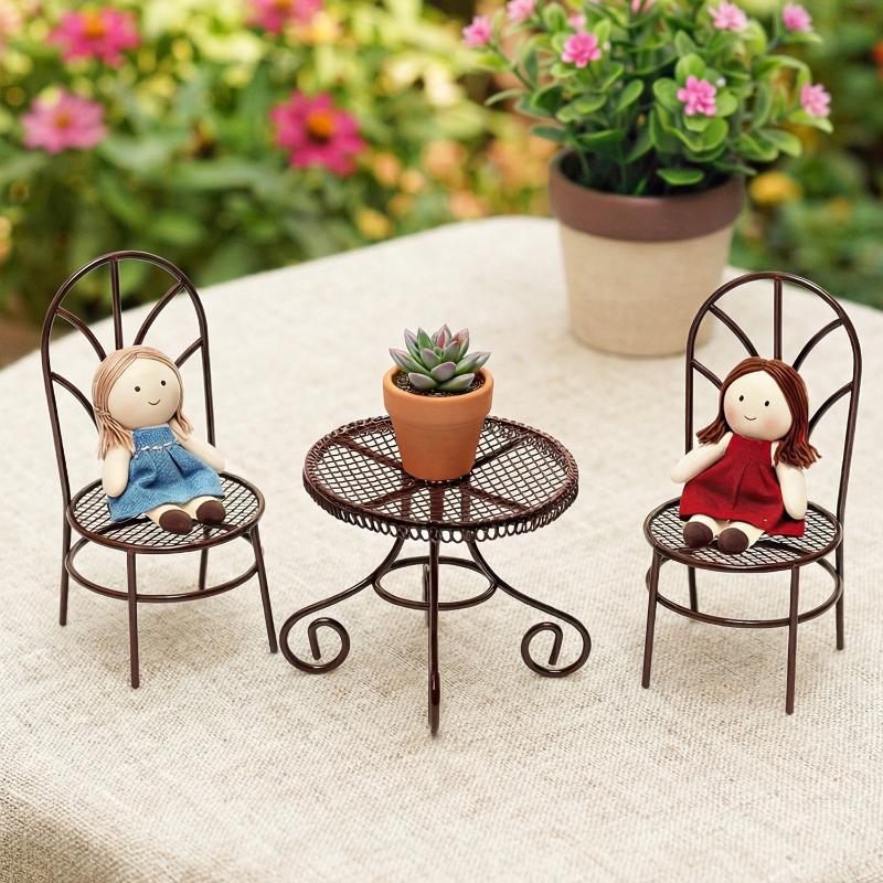 1/3 ชิ้น ของตกแต่งสวนบ้านตุ๊กต - Outdoor Furniture Designer บทวิจารณ์และราคา