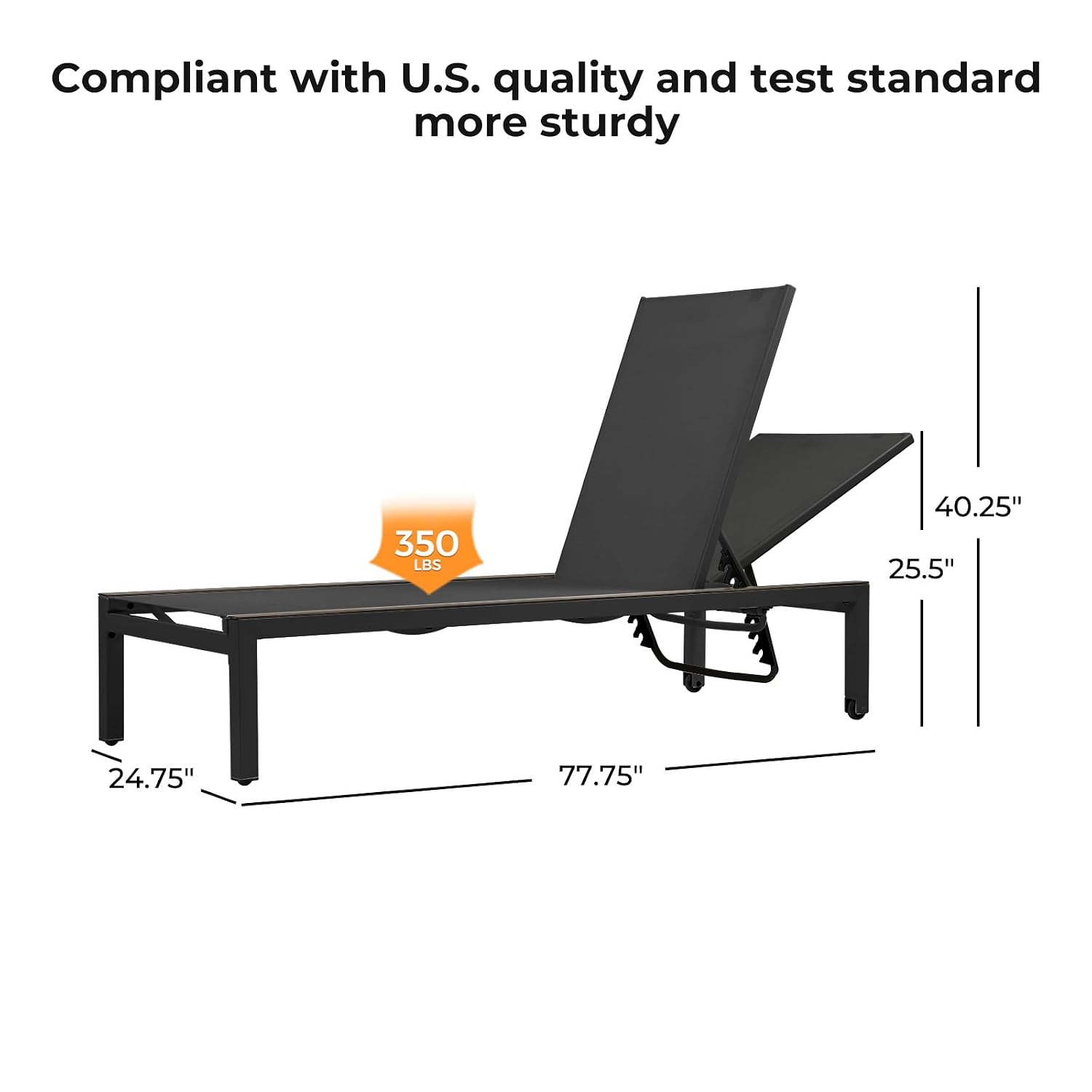 เก้าอี้นอนตาข่ายแบบยาวพิเศษพร้ - Outdoor Furniture Quick Dry บทวิจารณ์และราคา