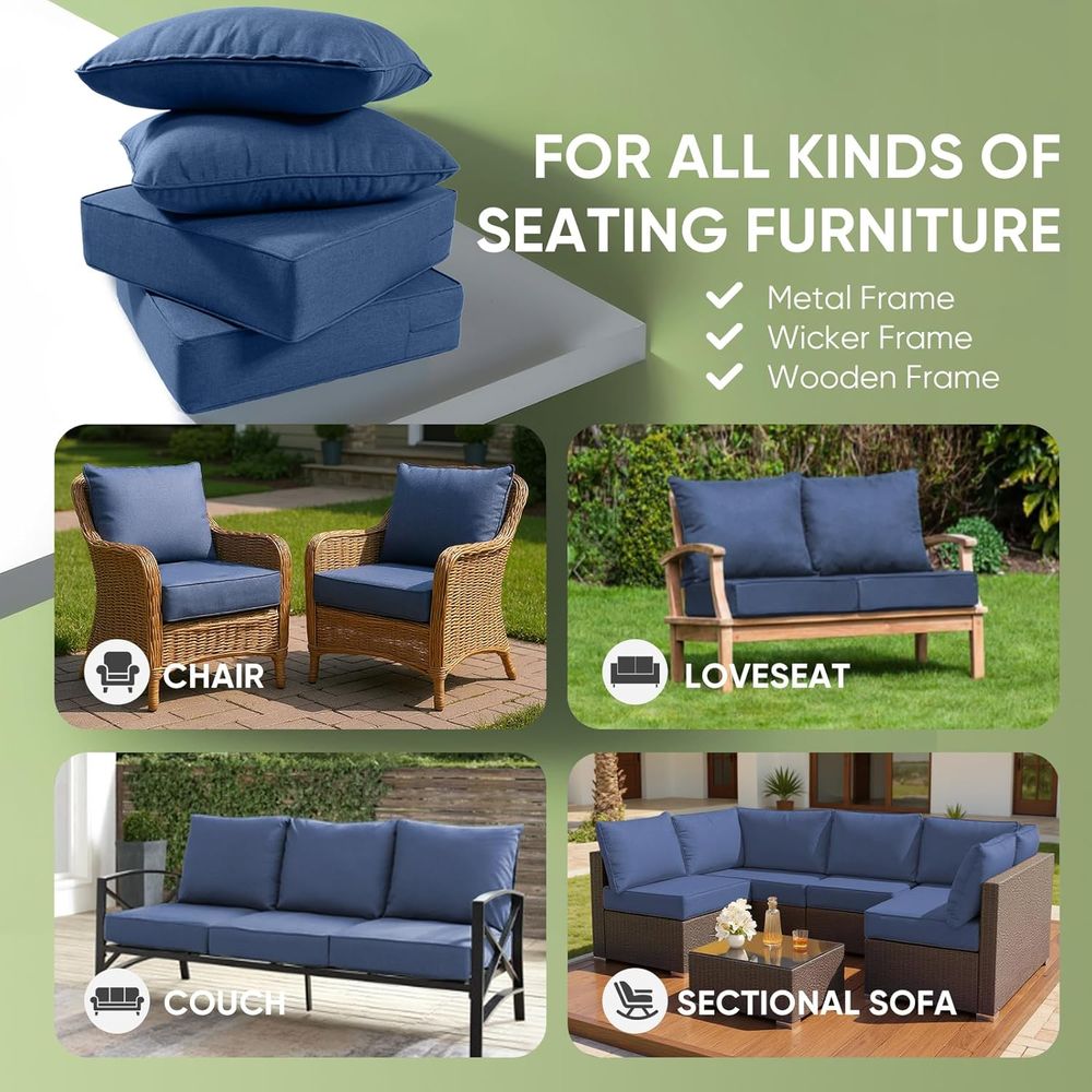 เบาะรองนั่งสำหรับเฟอร์นิเจอร์ก - Outdoor Furniture Patio บทวิจารณ์และราคา